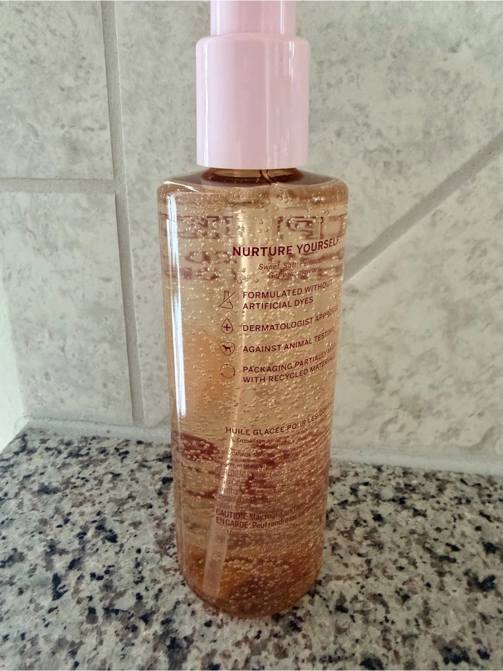 PINK Victoria's Secret Rich Honey Glazed Skin Body Oil - Picture 5 of 5